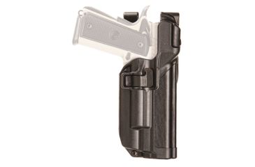 Image of BlackHawk SERPA Level 3 Xiphos Duty Holster, Plain Black, Right Hand for 1911 w/ or w/o Rail