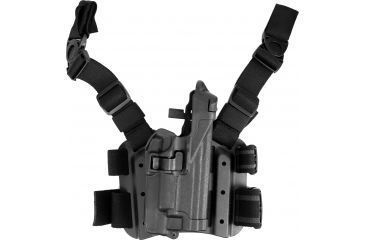 Image of Blackhawk Serpa Tactical Level 3 Holster for Xiphos Black Right 
