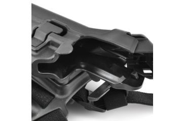 Image of Blackhawk SERPA Tactical Level 3 Thigh Holster, Black, Left Hand, Sig 220/226/228/229