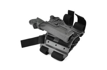 Image of Blackhawk SERPA Tactical Level 3 Thigh Holster, Black, Left Hand, Sig 220/226/228/229