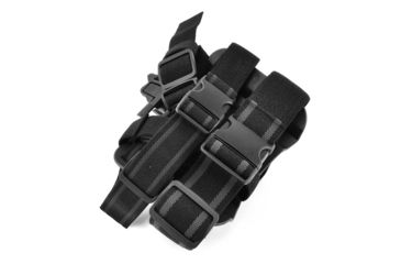 Image of Blackhawk SERPA Tactical Level 3 Thigh Holster, Black, Left Hand, Sig 220/226/228/229