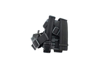 Image of Blackhawk SERPA Tactical Level 3 Thigh Holster, Black, RH, Springfield XD/XDM