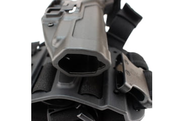 Image of Blackhawk SERPA Tactical Level 3 Thigh Holster, Black, RH, Springfield XD/XDM