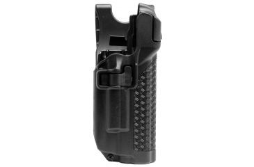 Image of BlackHawk SERPA Level 3 Xiphos Duty Holster, Basketweave Black, Right Hand - 1911 Style Pistols
