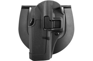 Image of BlackHawk Sportster SERPA Holster, Gunmetal Gray, Left Hand - Glock 17/22 - 413500BK-L