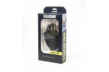 Image of BlackHawk Stache IWB LB Holster for Glock 43x/48, Base Kit, Black, 416476BK
