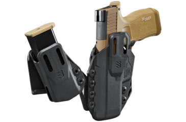 Image of BlackHawk Stache IWB Sig P365-XMacro Premium Kit, Sig P365-XMacro, Box, Black, 416190BK
