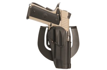 Image of Blackhawk Sportster CQC Holster w/Loop/Paddle, Right Hand, Black - For Glock 26/27/33 415601BK-R