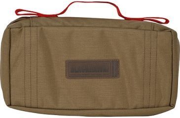 Image of BlackHawk S.T.O.M.P. Medical Pack Accessory Pouch - Red Handle, Coyote Tan 60SAP1DE 