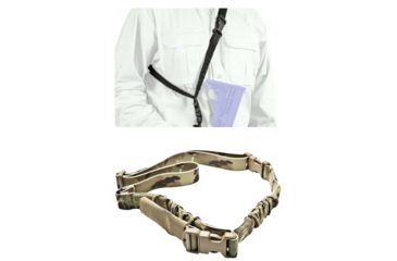 Image of Blackhawk Storm Single Point Sling XT - 1-PT, Black, MultiCam