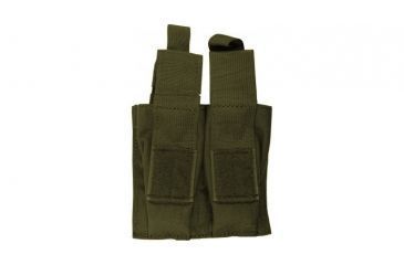 Image of Blackhawk S.T.R.I.K.E. Double Pistol Magazine Pouch w/TalonFlex &amp; Speed Clips, OD Green, 38CL10OD
