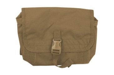 Image of BlackHawk S.T.R.I.K.E. Gas Mask Carrier w/ Speed Clip, Coyote Tan 38CL19CT-GSA