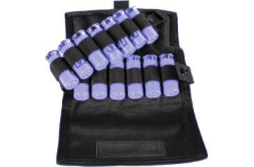 Image of BlackHawk S.T.R.I.K.E. 12 round Vertical Shotgun Ammo Pouch, Speed Clip Version, Black