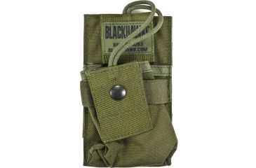 Image of BlackHawk STRIKE Small Radio/GPS Pouch w/Speed Clips, Olive Drab 38CL35OD
