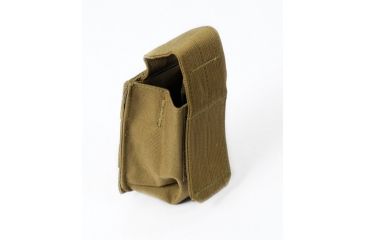 Image of BlackHawk S.T.R.I.K.E. Single Smoke Grenade Speed Clip Coyote Tan Pouch 38CL14CT-GSA