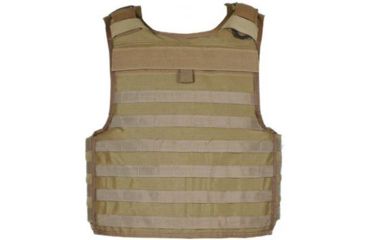 Image of Blackhawk STRIKE Tactical Armor Carrier Vest, Non-Cutaway, Coyote Tan, Extra Small 32V500CT-CTS