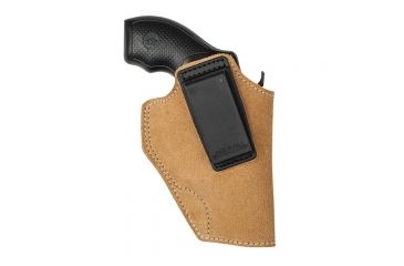 Image of BlackHawk Suede Leather Angle Adjustable ISP Holster for 2in 5-shot Revolver Right Hand 421801BN-R