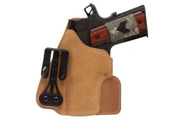 Image of Blackhawk Leather Tuckable Holster, Brown, 2in 5 Shot Revolver, Right Hand - 421601BN-R
