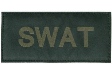 Image of Blackhawk Green on Black 90IN07 SWAT Patch