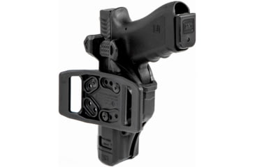 Image of BlackHawk T-Series L2C Compact Holsters, Glock 17, Right Hand, Matte Black, Black, 410700BKR