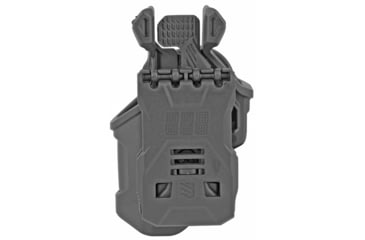 Image of BlackHawk T-Series L2C Compact Holsters, Glock 17, Right Hand, Matte Black, Black, 410700BKR