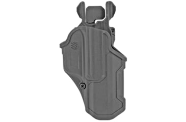 Image of BlackHawk T-Series L2C Compact Holsters, Glock 43/Glock 43X, Right Hand, Matte Black, Black, 410768BKR