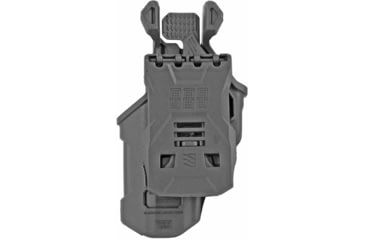 Image of BlackHawk T-Series L2C Compact Holsters, Glock 43/Glock 43X, Right Hand, Matte Black, Black, 410768BKR