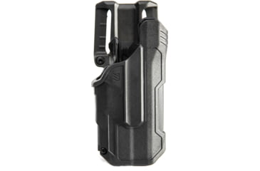 Image of BlackHawk T-Series L2C Light-Bearing Holster, TLR 7/8 Sig P320/P250/M11/M18, Right Hand, Injection Molded, Black, M990445BKR, EDEMO5