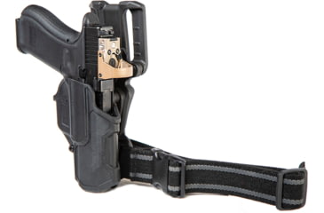 Image of BlackHawk T-Series L2C Overt for Colt 1911, Right Hand, Black, 411703BKR