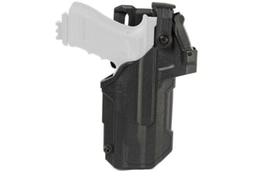 Image of BlackHawk T-Series L3D Light-Bearing RDS Duty Holster, Black, 44ND13BKR