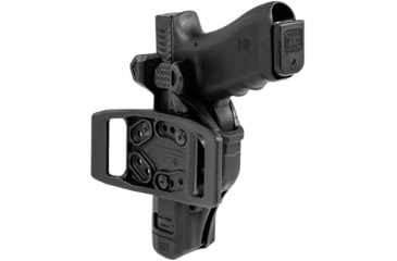 Image of BlackHawk T-Series Level 2 Compact Overt Gun Belt Holster Kit, M9, 92FS, 92X, 92A1, M9A1, M9A3, M9A4, Box, Black, 410704BKR