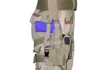 Image of BlackHawk Tactical Omega VI Elite Airborne Holster Left Hand Draw - Sig 220,226,228/Glock 17/19/22/23/27