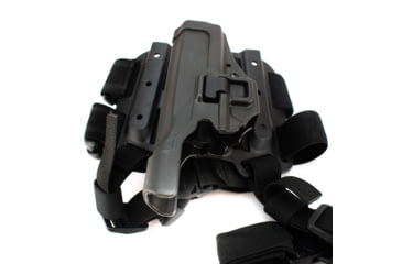 Image of BlackHawk Tactical SERPA Holster, Right Hand, Glock 20/21/37/39, Black, 430513BK-R