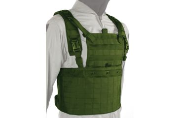 Image of BlackHawk Tactical STRIKE Commando Recon Chest Harness, Olive Drab, Standard Fit 37CL01OD