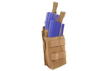 Image of BlackHawk Tier Stacked M16 Magazine Pouch - Holds 2, Coyote Tan 37CL118CT