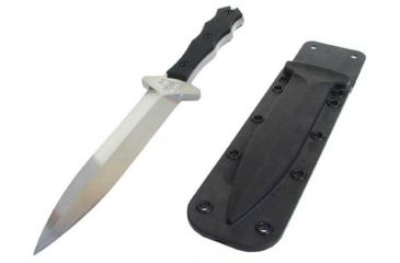 Image of Blackhawk UK-SFK, Black Nylon Handle, Satin Finish Blade, Plain BH-15UK00SL