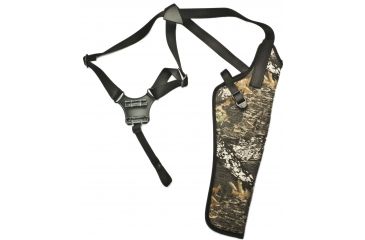 Image of Blackhawk Vertical Shoulder Holster, Mossy Oak, Black, Scoped TC 14&amp;16, 9.5-10.75 Revolver, 40SV13M1-R
