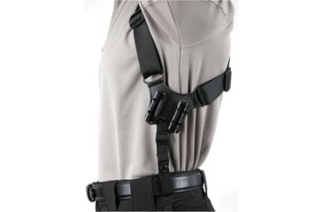 Image of Blackhawk Vertical Shoulder Holster, Left Hand, Black, 14&amp;16in T/C Contender/Encore, 40VH13BK-L