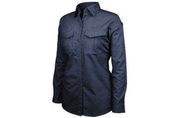 Image of BlackHawk Women's LT2 L/S Tactical Shirt, Navy, Small 92TS03NA-SM