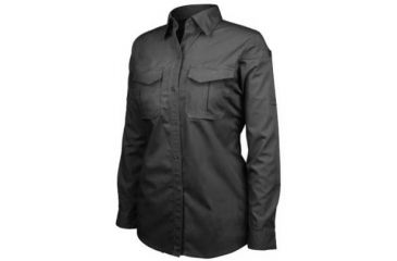 Image of BlackHawk Women's LT2 L/S Tactical Shirt, Black, 2XL 92TS03BK-2XL
