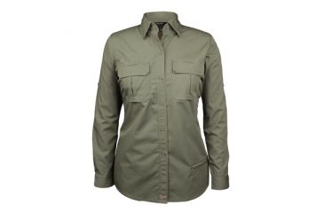 Image of Blackhawk Tactical Shirt - LS Womens, Olive Drab - SM 92TS01OD-SM