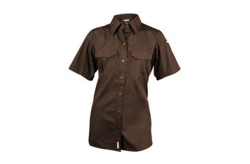 Image of BlackHawk Women's LT2 S/S Tactical Shirt, Chocolate Brown, XL 92TS04CB-XL