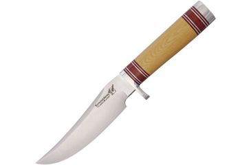 Image of Blackjack Classic Model 127 Fixed Blade Knife, 6in, A2 Tool Steel, Brushed, Antique Ivory, Micarta Handle BCB127AM