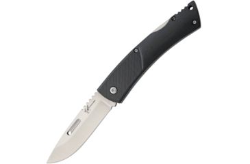 Image of Blackjack G10 Lockback Folding Knife,3.25in,Black,G10 Handle BJ066