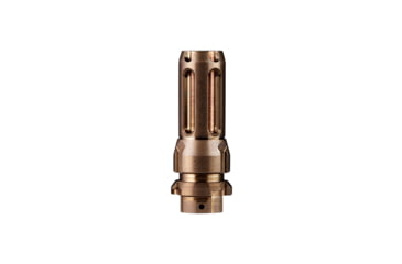 Image of Blackout Defense 1/2-28 Keymo Flash Hider, H900, Bronze, MUZZLE-1/2-KEYMO-FH-H900