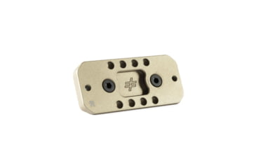 Image of Blackout Defense Arca-Swiss Plate, Clear Anocoat, Gold, ARCA-SWISS-PLATE-CLR