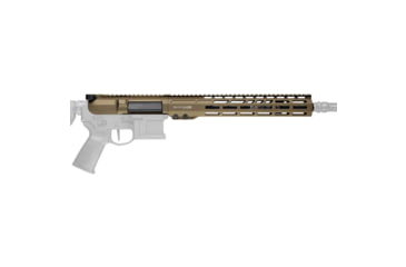 Image of Blackout Defense Complete Dual Taper Lock .223 Wylde Upper Receiver Group, Slick Side, 11.5in Carbine, Burnt Bronze, URG-DTL-223W-11.5-SLICK-BB