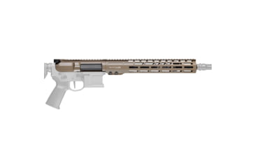Image of Blackout Defense Complete Dual Taper Lock .223 Wylde Upper Receiver Group, Slick Side, 12.5in Interpose, FDE, URG-DTL-223W-12.5-SLICK-FDE