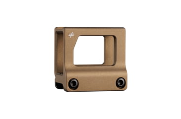 Image of Blackout Defense OneX Aimpoint Micro Riser Mount 1.93in, Burnt Bronze, RISER-ONEX-AIMPOINT-1.93-BB