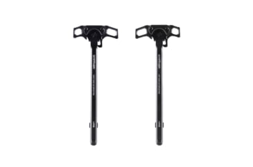 Image of Blackout Defense Stryker Ambi Gas-Deflecting Charging Handle, Right-Hand Deflection, Compact Lever, Black, Black, CHG15RIGHTCMTBLK